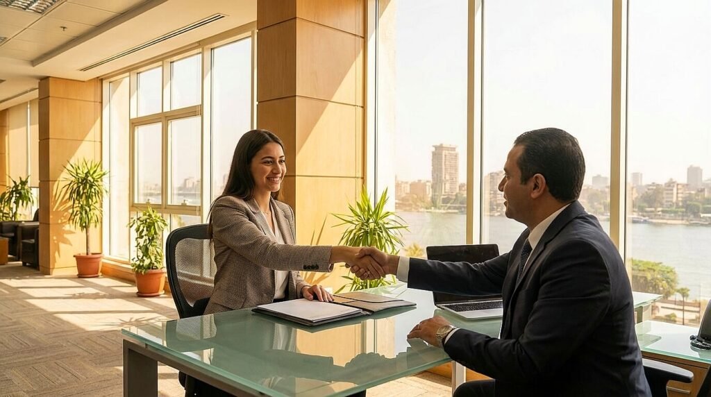 مقابلة عمل ناجحة بفضل تجهيز السيرة الذاتية بالكورسات والمهارات المطلوبة.