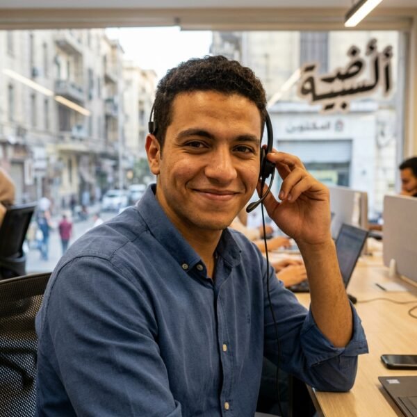 مطلوب خدمة عملاء عربي خريجين بدون خبرة