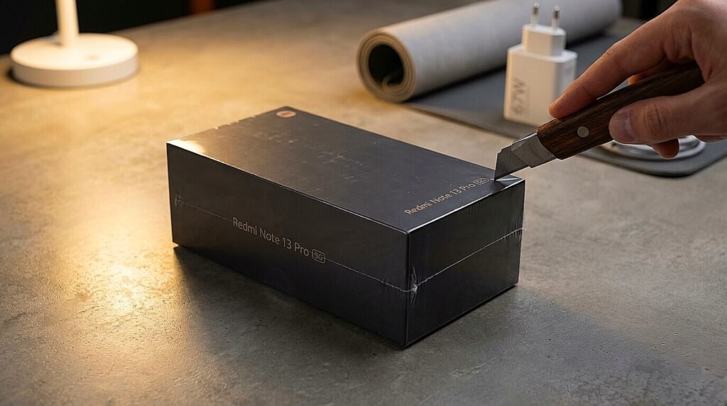 متعة فتح علبة موبايل أندرويد جديد بضمان الوكيل