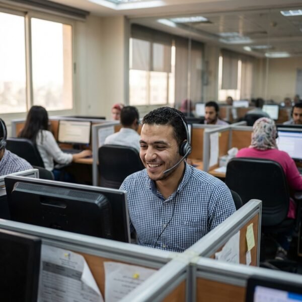 مطلوب خدمة عملاء عربي خريجين بدون خبرة