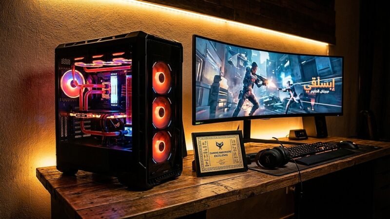تجميع كمبيوتر جيمنج استيراد مصر - شكل نهائي احترافي وقوي بأقل تكلفة