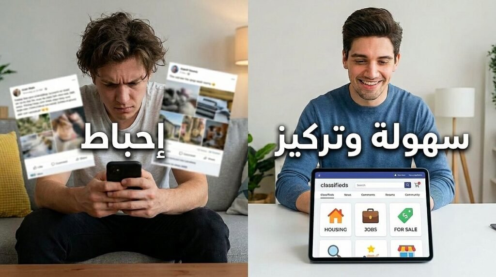 مقارنة بين السوشيال ميديا وتأثير الإعلانات المبوبة في مصر على قرار المشتري