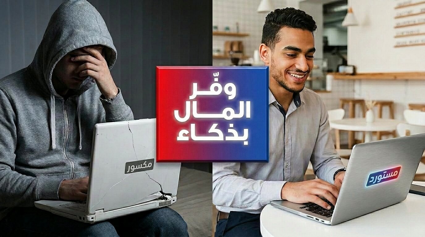 مميزات شراء لابتوب استيراد في مصر مقارنة بالجديد
