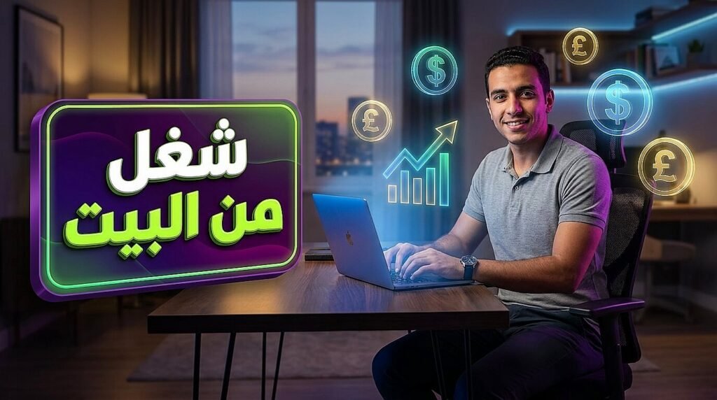 شاب يحقق أرباحاً مالية من خلال العمل من المنزل في مصر 2026