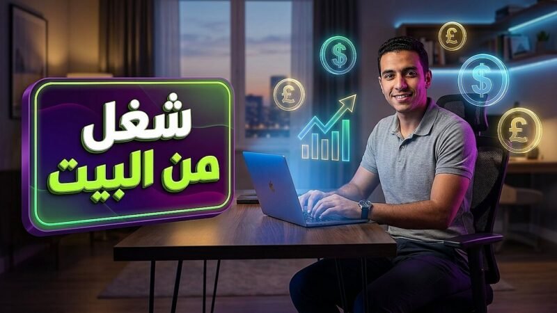 شاب يحقق أرباحاً مالية من خلال العمل من المنزل في مصر 2026