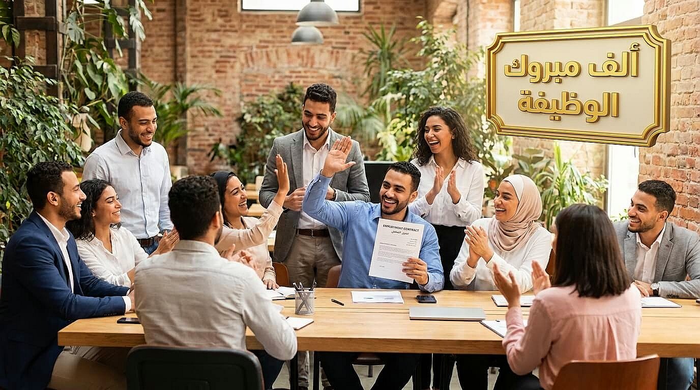 نهاية رحلة البحث عن عمل في مصر بنجاح