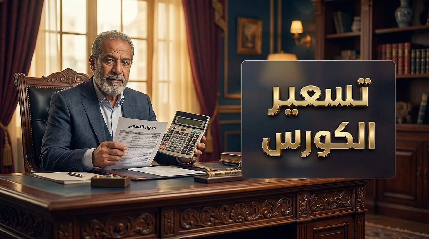تحديد السعر المناسب عند بيع الكورسات أونلاين لضمان الربح