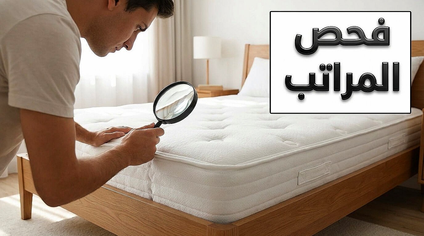 التأكد من نظافة المراتب عند بيع الاثاث المستعمل
