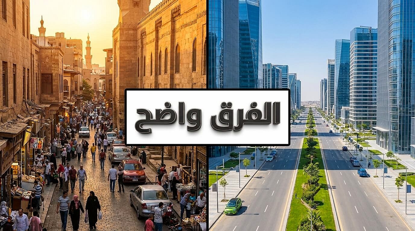 مقارنة القاهرة القديمة بمميزات شقق العاصمة الإدارية
