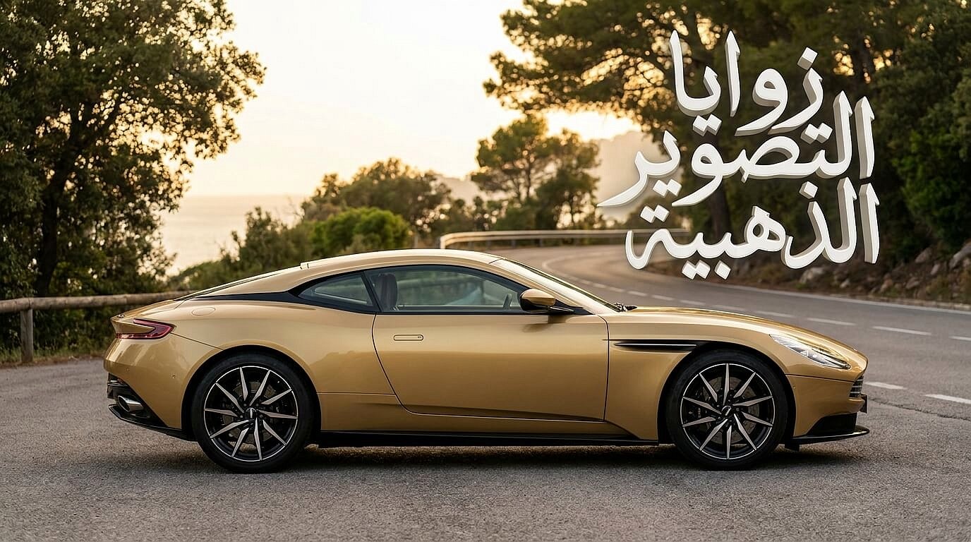 أفضل زوايا تصوير عند تجهيز السيارة للبيع بشكل جذاب
