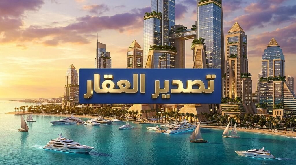 صورة توضح مستقبل تصدير العقار المصري في مدن الساحل والبحر الأحمر