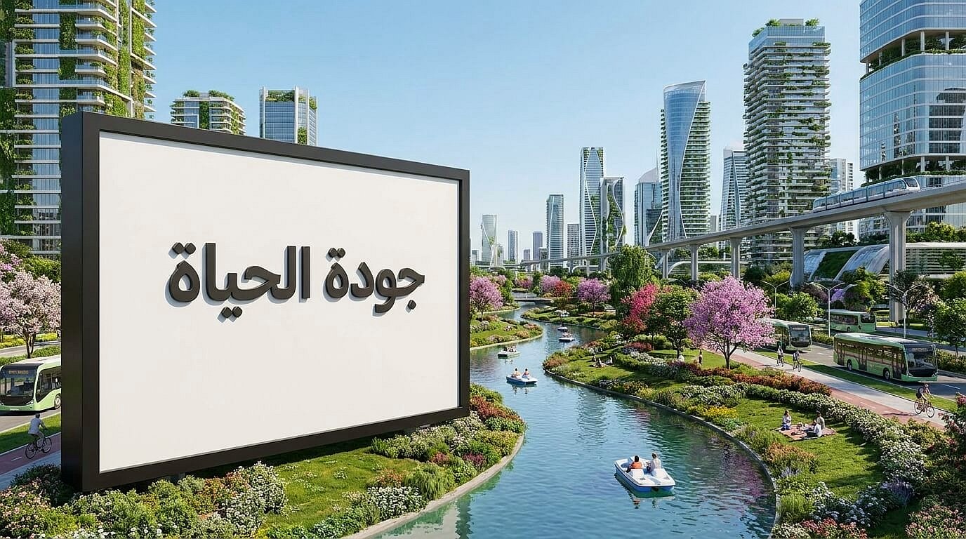 الرفاهية والمساحات الخضراء حول شقق العاصمة الإدارية
