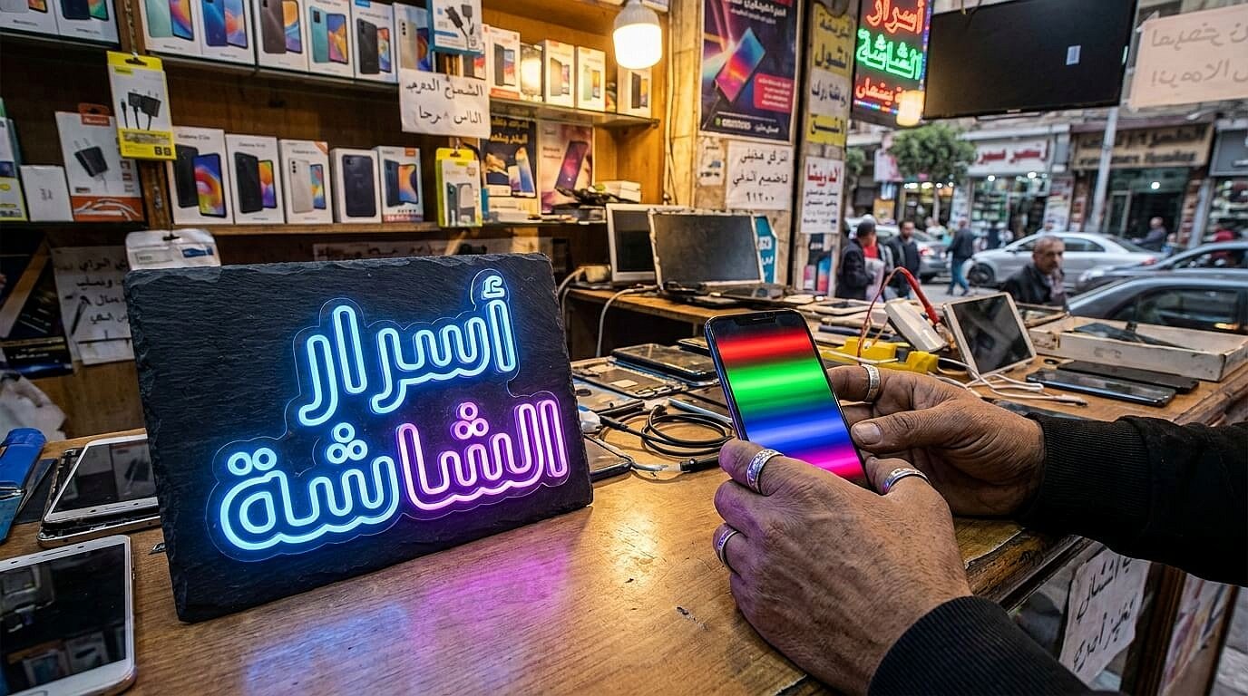 اختبار شاشة الأندرويد قبل شراء موبايل مستعمل