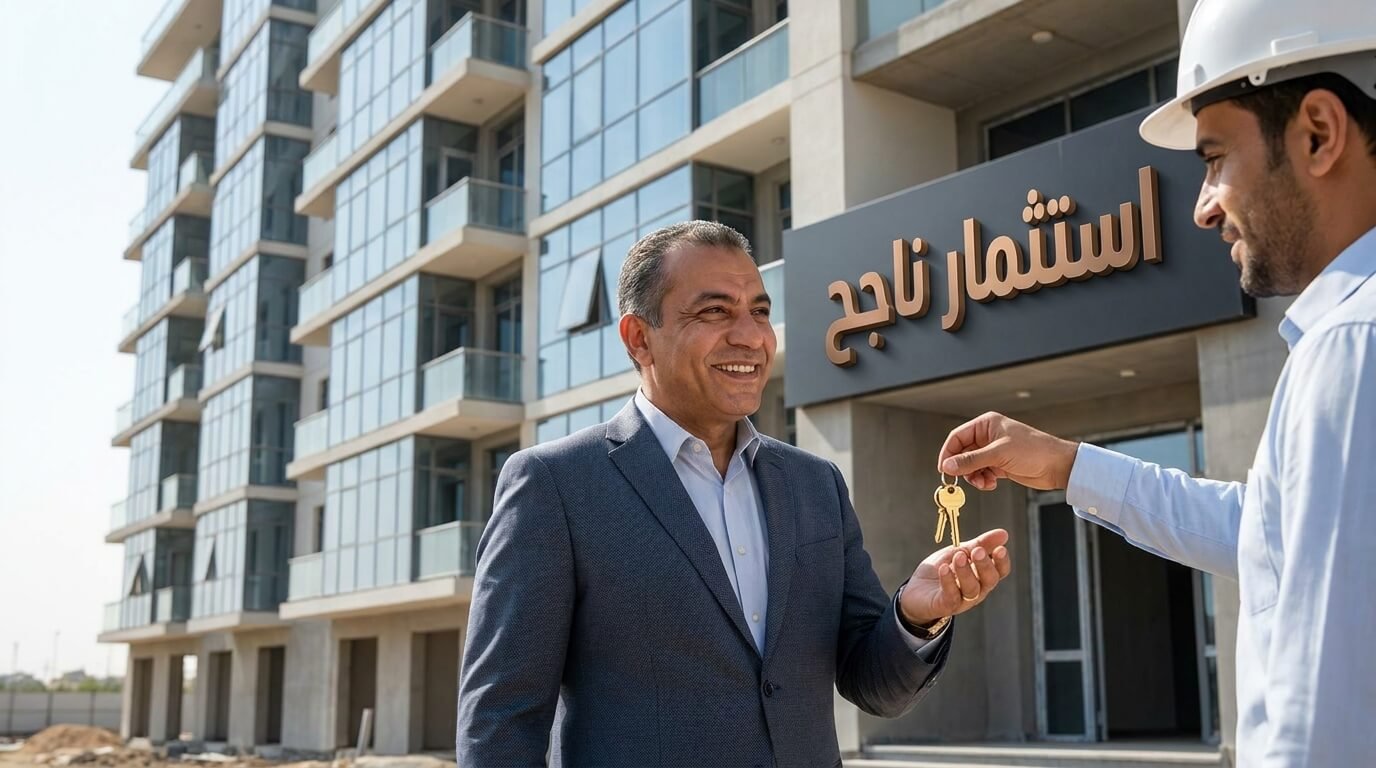 نجاح الاستثمار وجني الأرباح بعد شراء شقة تحت الإنشاء
