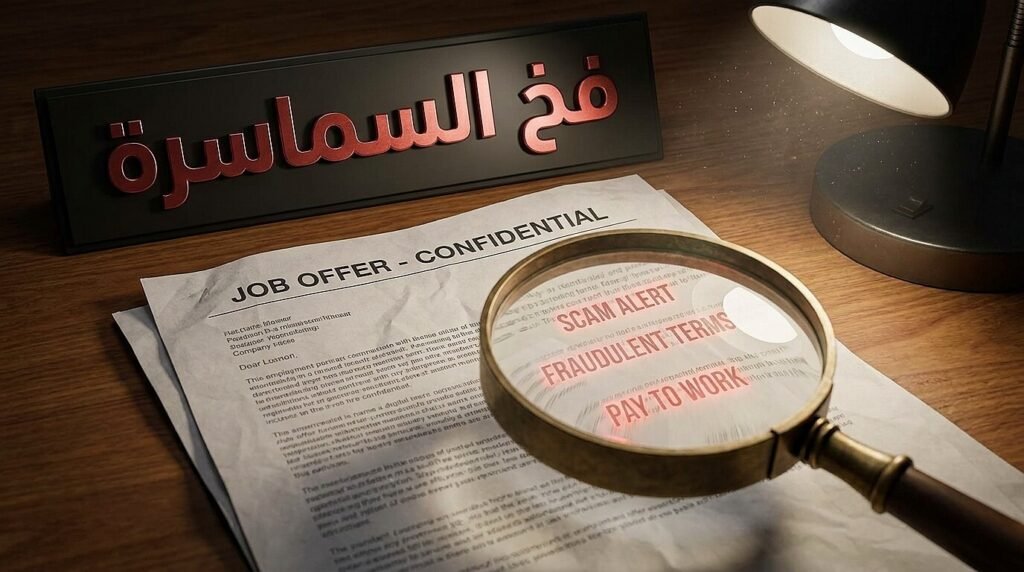 اكتشاف العقود الوهمية قبل السفر للعمل في الخليج