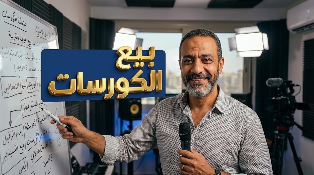 خبير مصري يشرح أسرار واستراتيجيات بيع الكورسات أونلاين