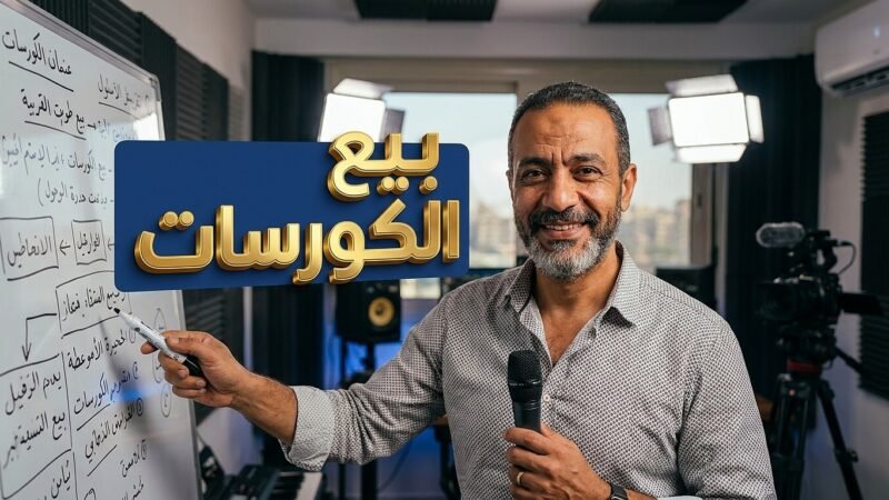 خبير مصري يشرح أسرار واستراتيجيات بيع الكورسات أونلاين