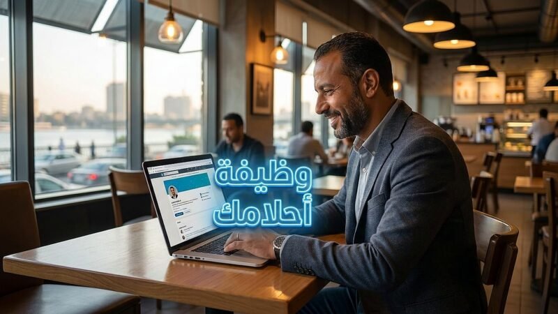 خطوات إنشاء بروفايل لينكد إن احترافي للبحث عن عمل في مصر