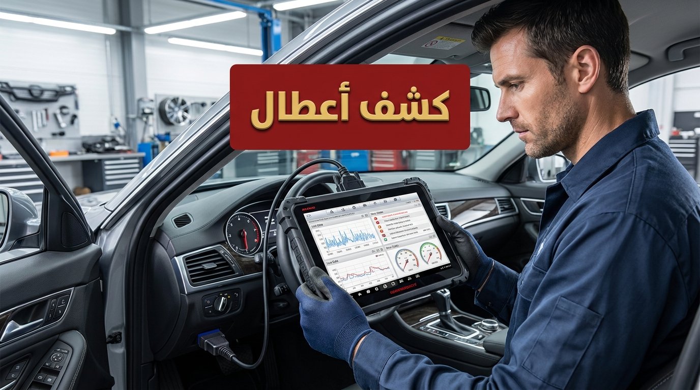جهاز الاسكانر الحديث في فحص السيارات المستعملة