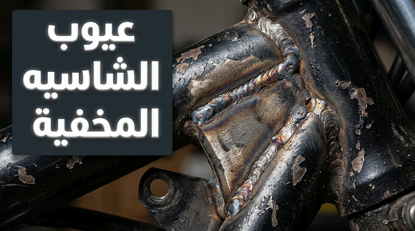 خطوات فحص شاسيه الدراجة عند شراء موتوسيكل مستعمل