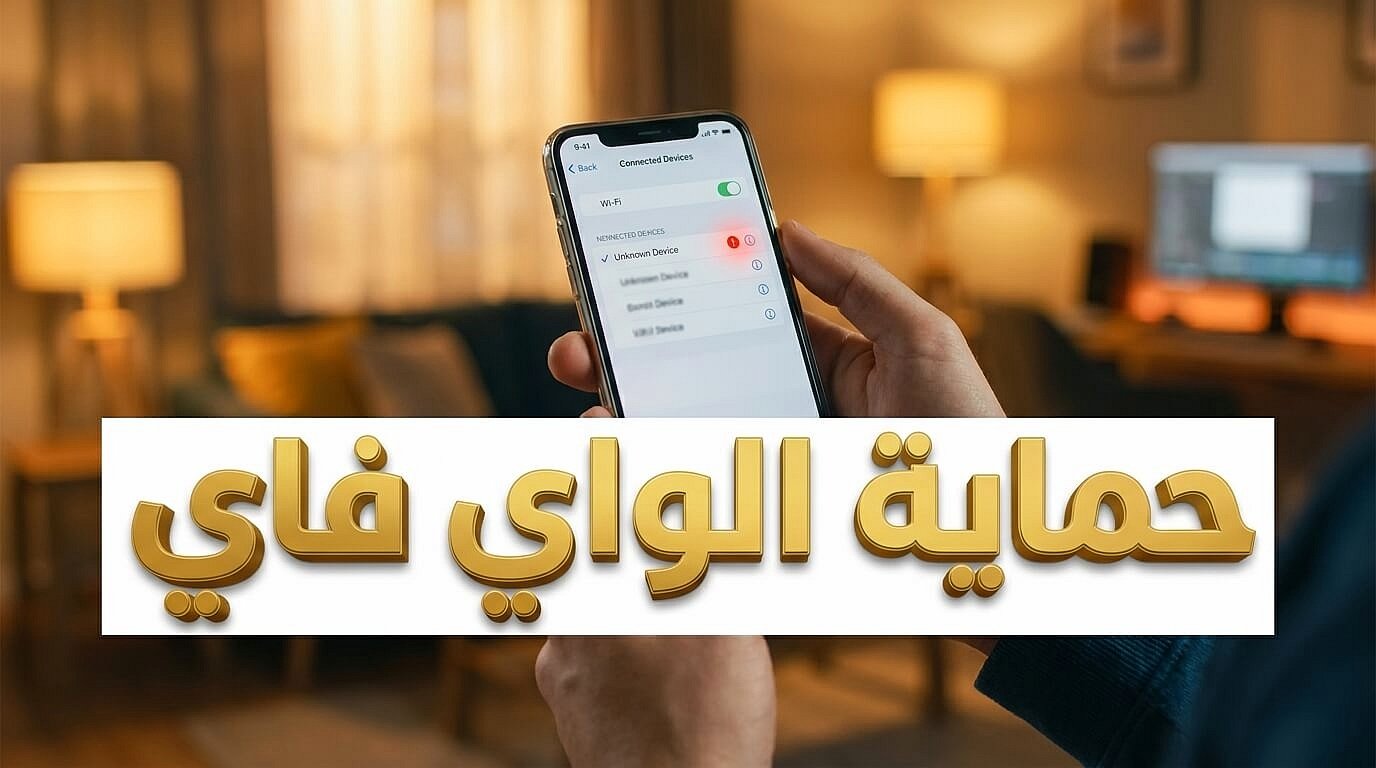 حماية الشبكة من السرقة لضمان تسريع النت المنزلي