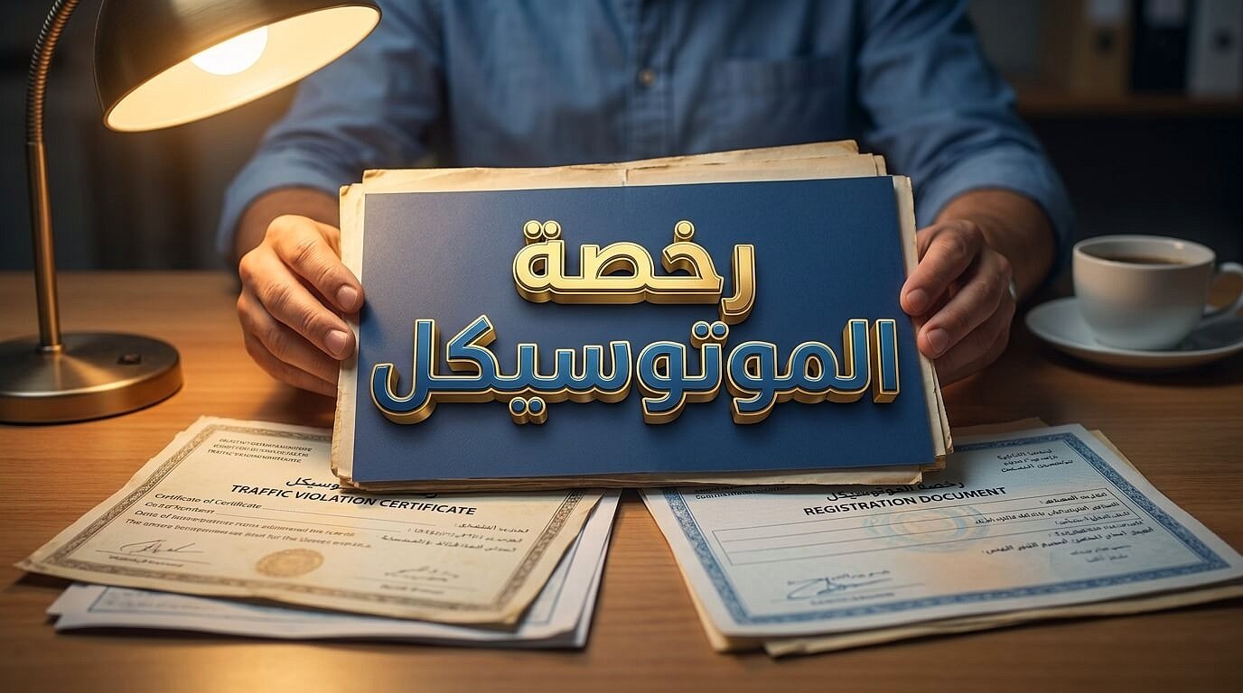 التأكد من الأوراق الرسمية قبل شراء موتوسيكل مستعمل
