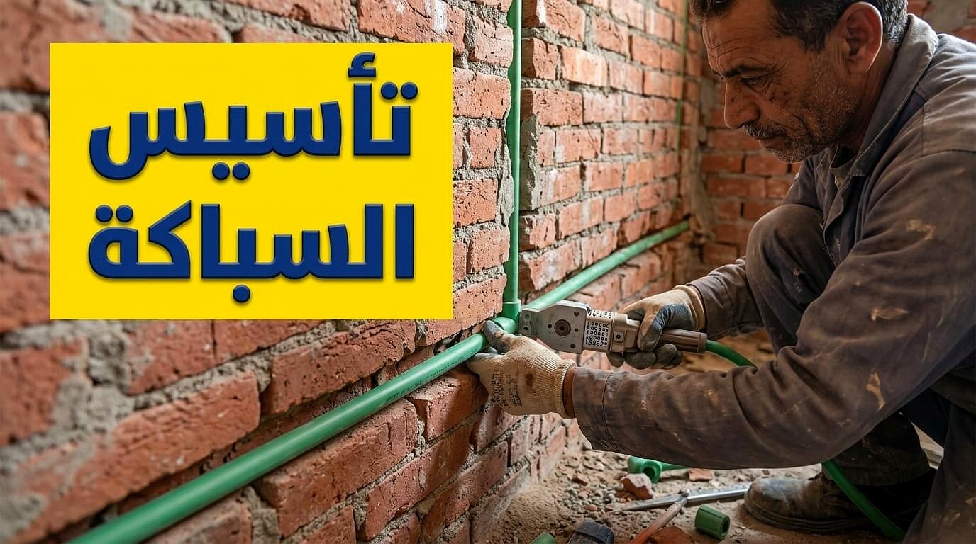 تأسيس السباكة كأهم مرحلة أساسية في خطوات تشطيب الشقق