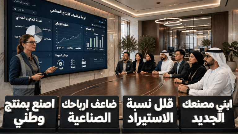 توطين الصناعة في مصر والخليج: 7 أسرار لبناء ثروة من التصنيع المحلي وضرب عقدة الاستيراد دليل توطين الصناعة وبناء مصنع جديد لتقليل الاستيراد ومضاعفة الأرباح.