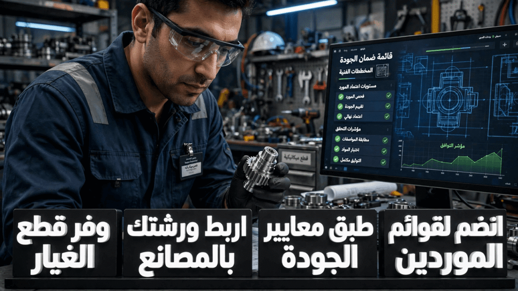 دور الصناعات المغذية في ربط الورش والمصانع بسلاسل إمداد المصانع العالمية.
