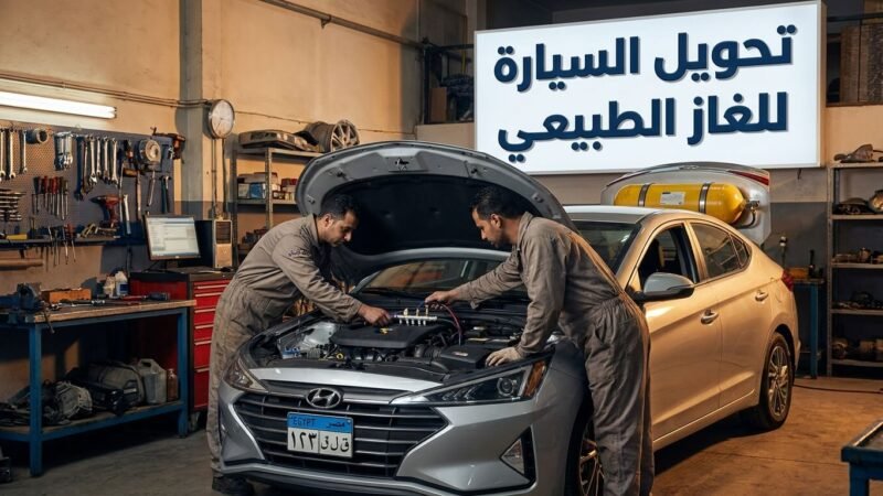 تحويل السيارة للغاز الطبيعي في مصر وتوفير مصاريف الوقود