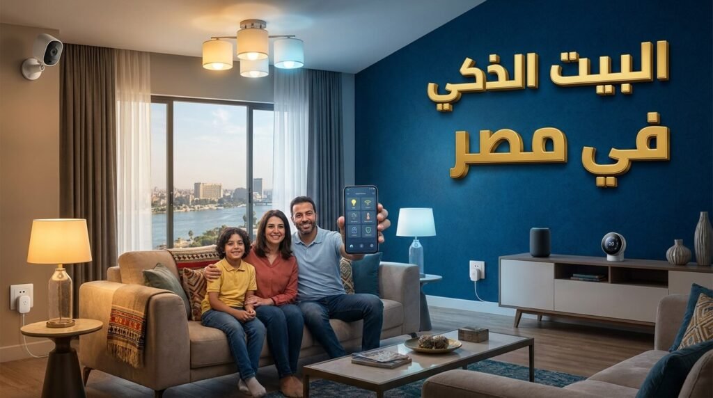 البيت الذكي في مصر والتحكم بالأجهزة الذكية من الهاتف