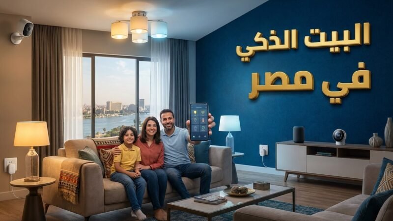 البيت الذكي في مصر والتحكم بالأجهزة الذكية من الهاتف