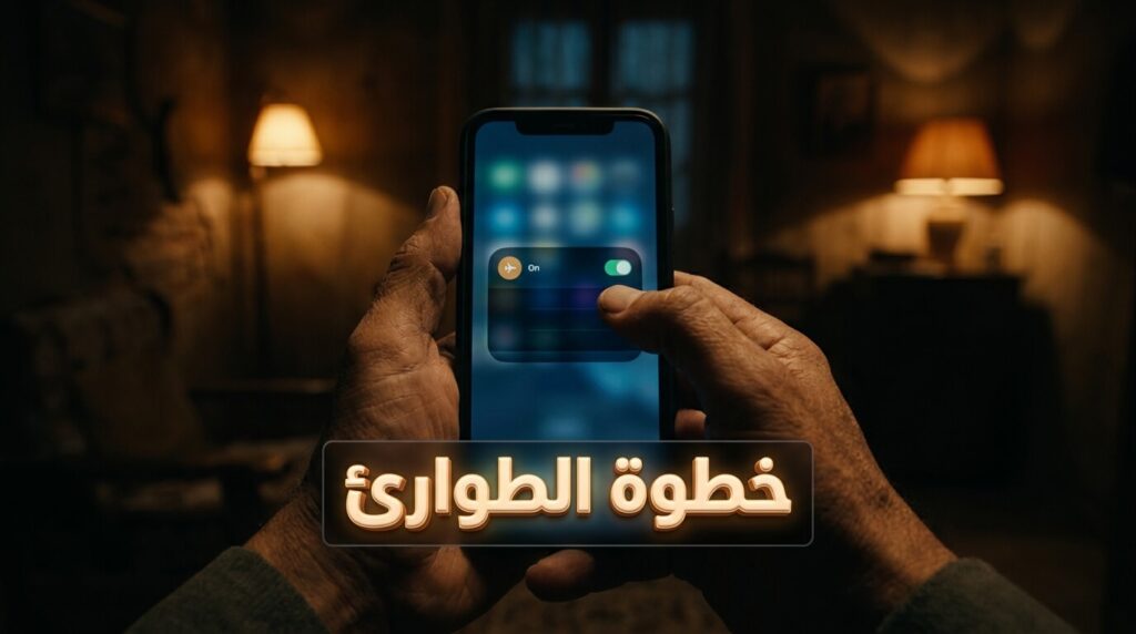 إيقاف الإنترنت كخطوة أساسية وحاسمة في استرجاع الصور المحذوفة
