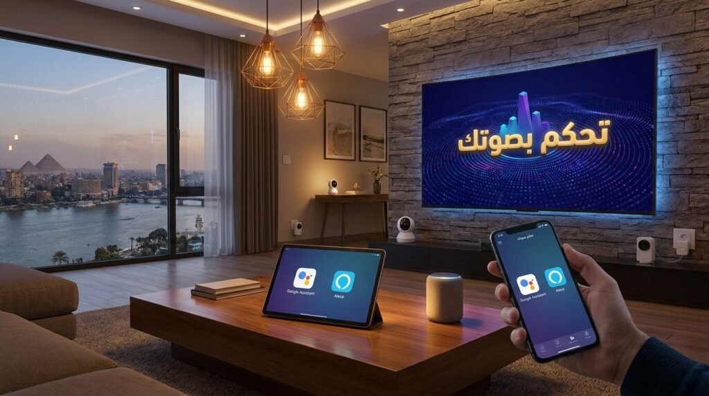 البيت الذكي في مصر وربط الأجهزة بمساعد جوجل وأليكسا