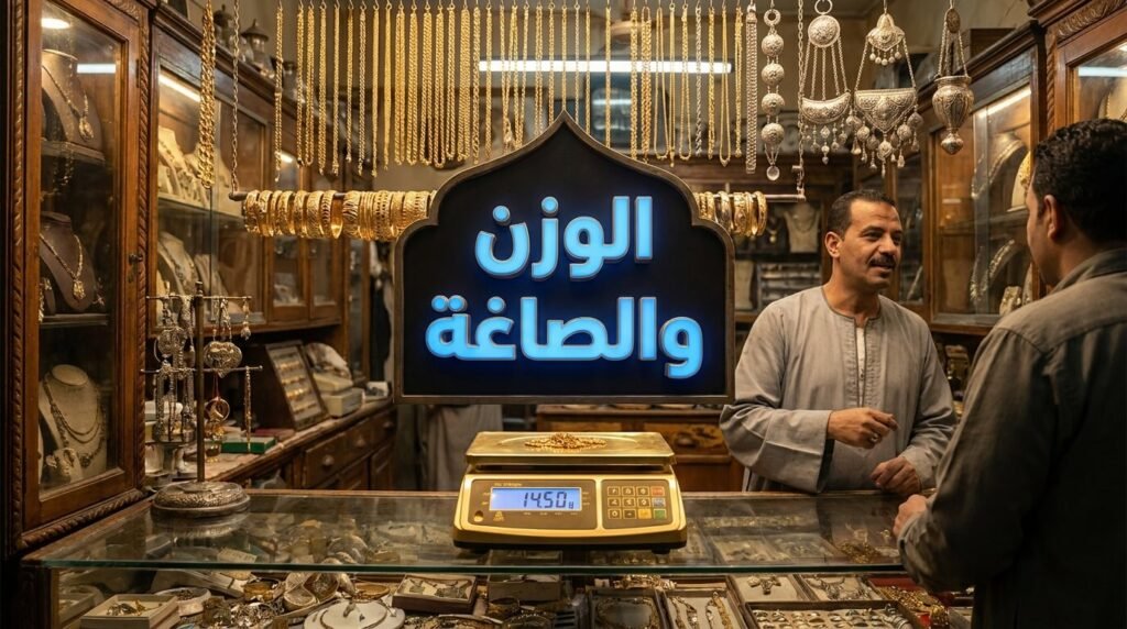 طريقة وزن شراء الذهب المستعمل بدقة 🏬
