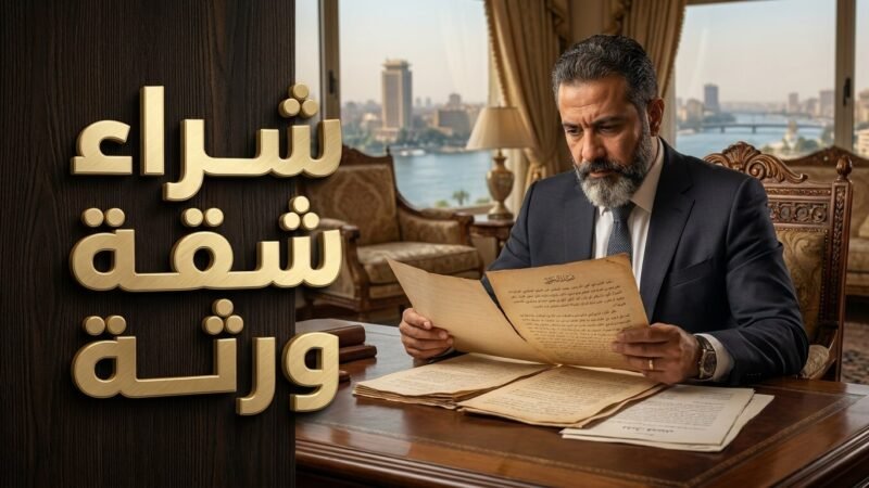 شراء شقة ورثة والتأكد من سلامة المستندات القانونية