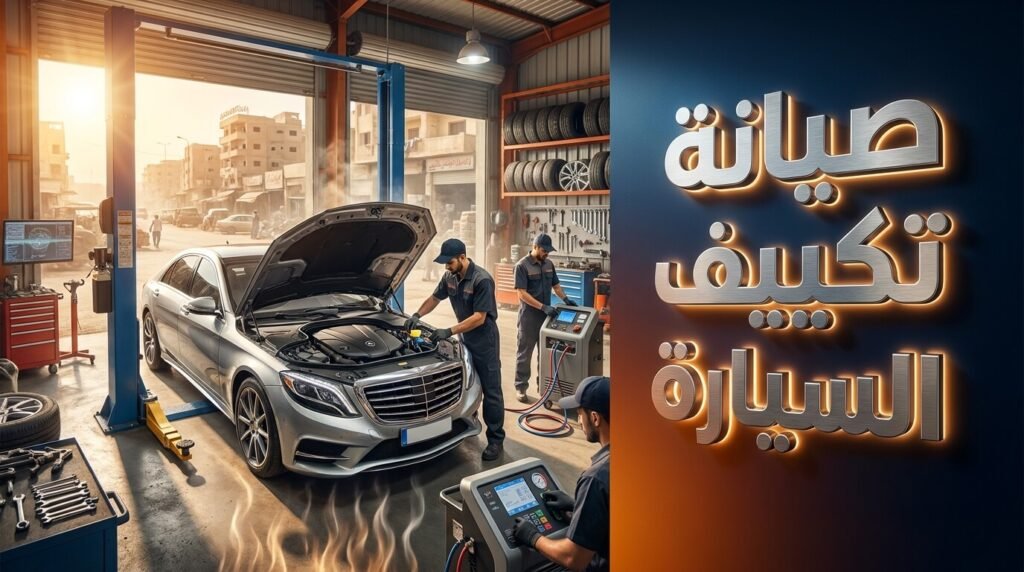 صيانة تكييف السيارة في الصيف المصري للحفاظ على أفضل تبريد