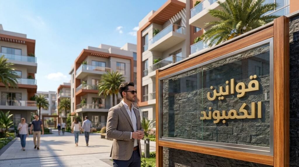قوانين السكن في كمبوند والقيود المفروضة على السكان