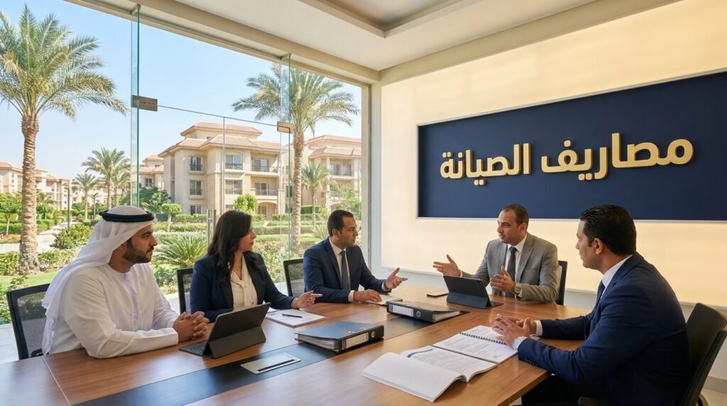 تكاليف السكن في كمبوند ومصاريف الصيانة السنوية