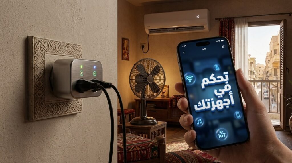 البيت الذكي في مصر باستخدام المقابس الذكية