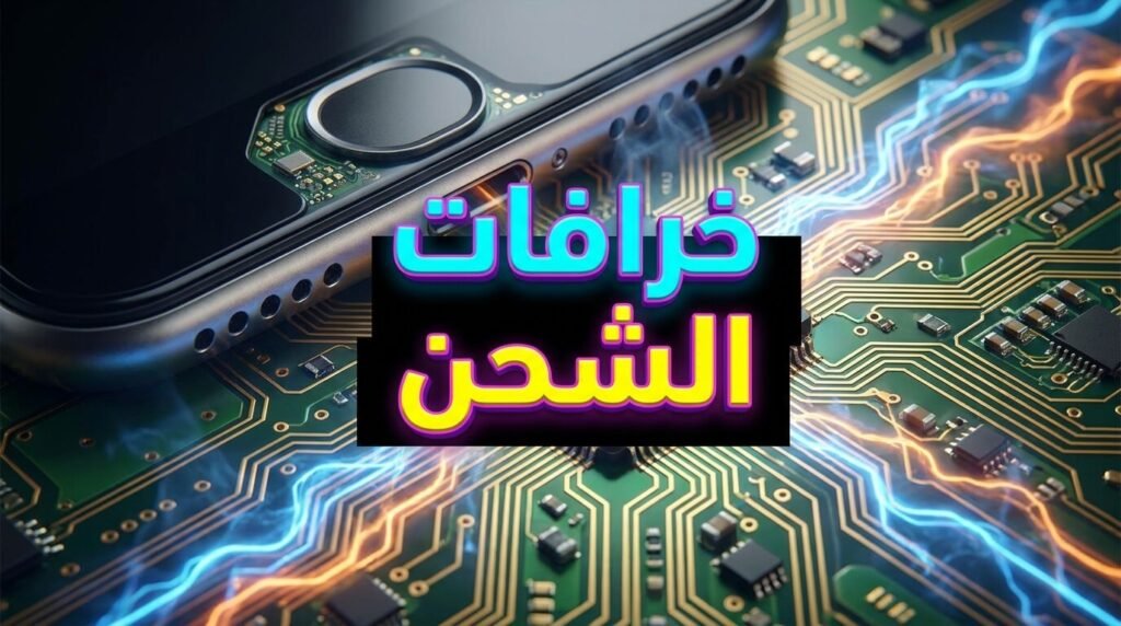دوائر كهربائية داخلية توضح حل مشكلة بطارية الموبايل وتجنب الخرافات
