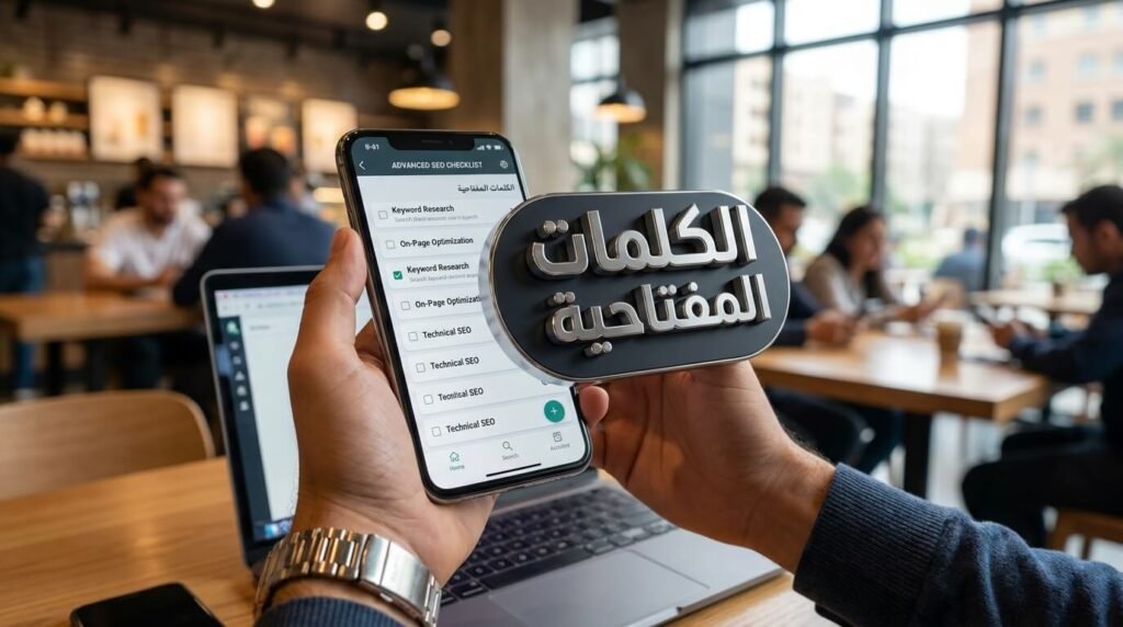 استخدام الموبايل في تحليل الكلمات المفتاحية لمواقع الإعلانات
