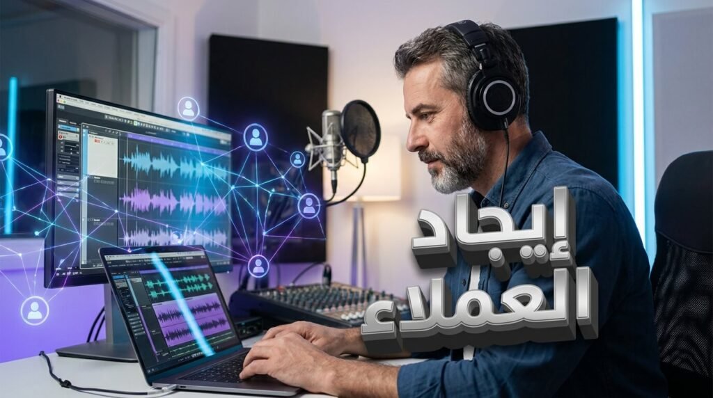 كيفية الحصول على مشاريع تعليق صوتي والحفاظ على العملاء