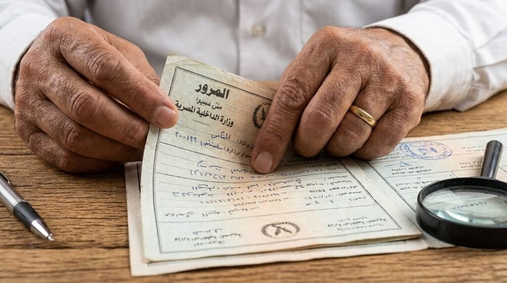 التأكد من الأوراق القانونية قبل شراء سيارة مستعملة في مصر
