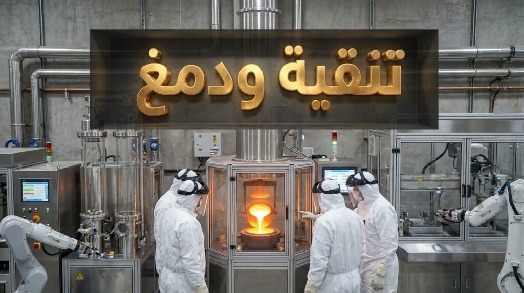 خطوات تنقية الذهب وتأثيرها على احتياطي الذهب في مصر
