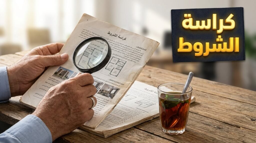 أهمية كراسة الشروط عند الدخول في مزادات الشقق

