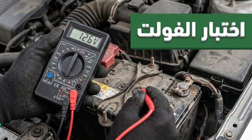 استخدام الملتيميتر خطوة هامة لمتابعة عمر بطارية السيارة
