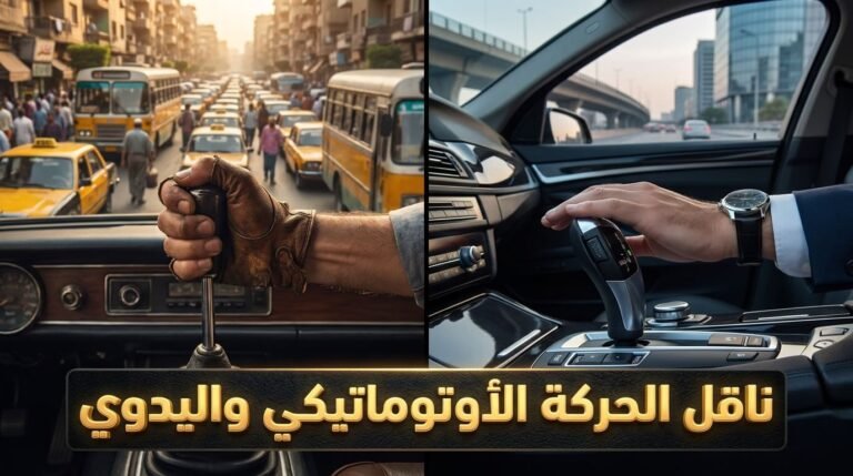 ناقل الحركة الأوتوماتيكي واليدوي: 8 فروق حاسمة تحدد مصلحتك في زحمة مصر مقارنة بين ناقل الحركة الأوتوماتيكي واليدوي في زحمة القاهرة