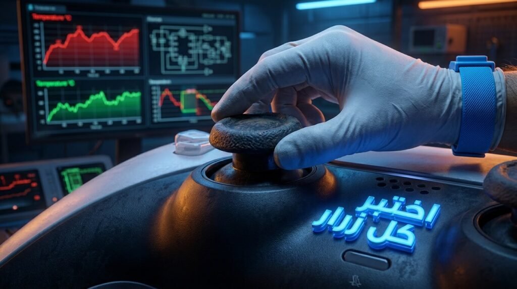 فحص درجات حرارة جهاز شراء بلايستيشن مستعمل ومروحة التبريد