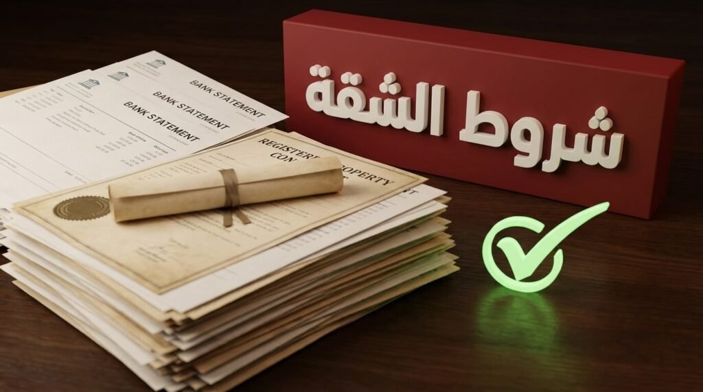 الأوراق والشروط القانونية المطلوبة للحصول على التمويل العقاري في مصر
